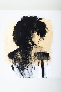 Modern Art, Minimalist Art, Street Art-Shoulder Drip in Trichrome