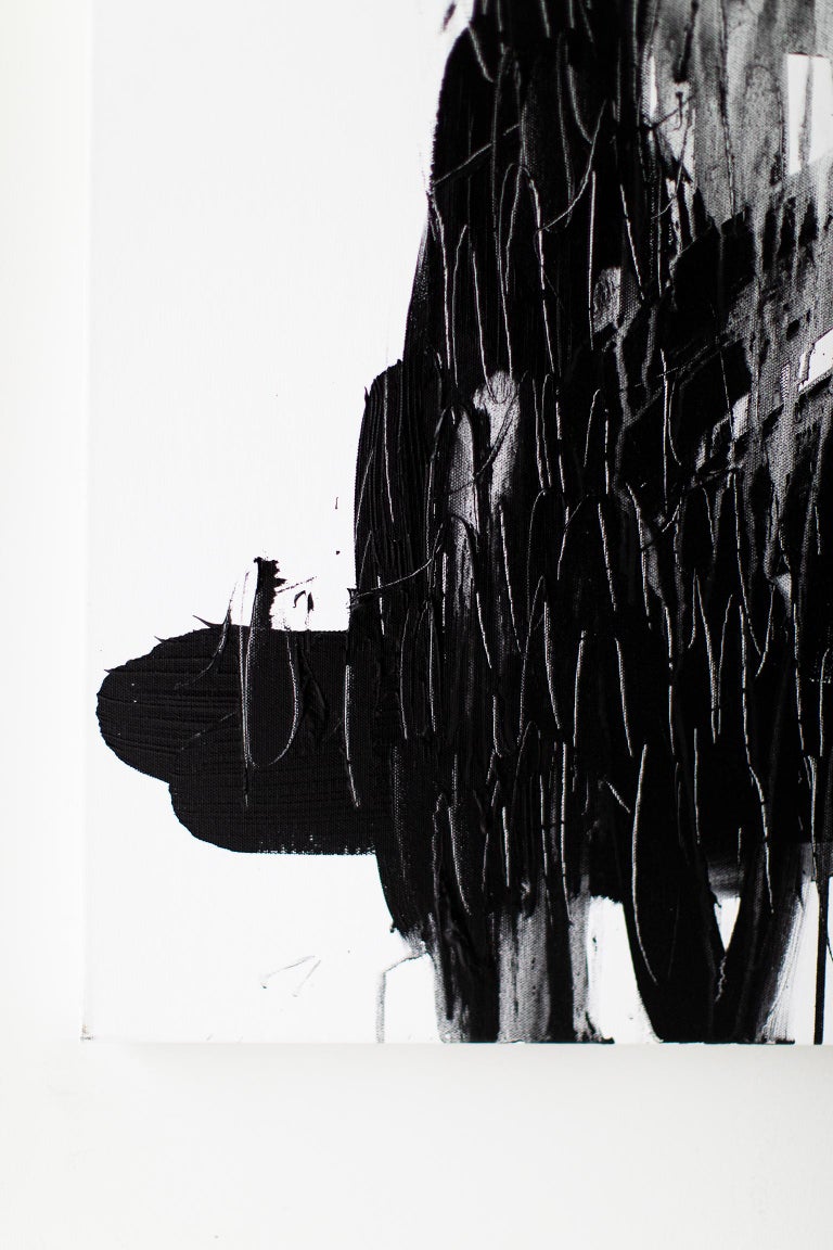 Addison Jones Graffiti Art, Black and White Contemporary Art, Abstract PaintingWho For Sale