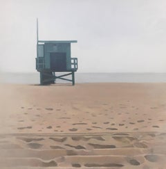 Stillness, original beach painting by Stephen Coyle