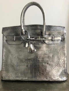 Bag Birkin for Ever Sculpture Aluminium