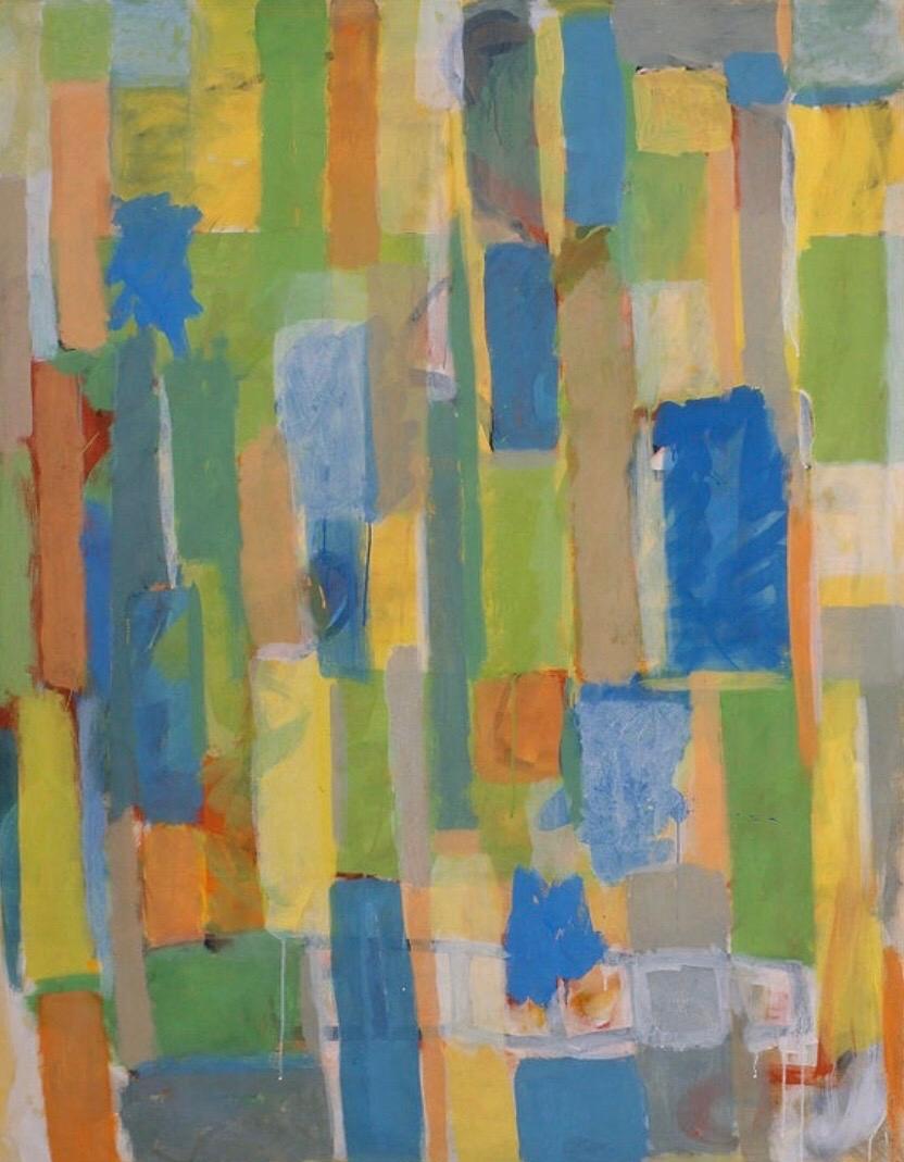 Técnica pintura acrílica sobre lienzo, serie Bord à bord avec Rothko et Delaunay "Edge to Edge "#2
Año 2003
Firmado al dorso . El cuadro puede enviarse enrollado o sobre un bastidor "Chasis".

Nathalie Fontenoy es una artista francesa que trabaja y