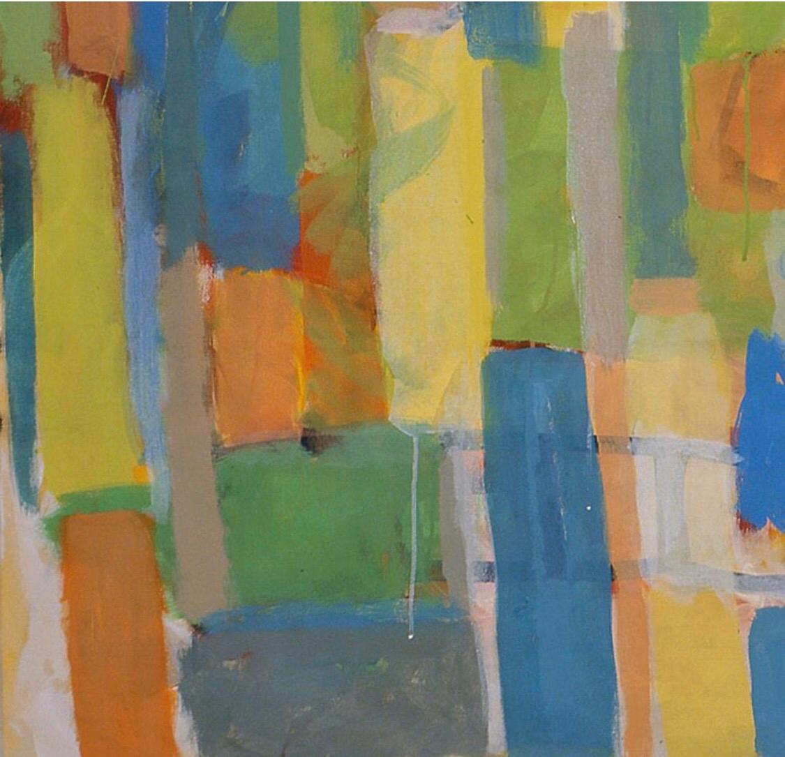 Nathalie Fontenoy Artista francesa, Bord à Bord nº 2 con Rothko y Delaunay en venta 3
