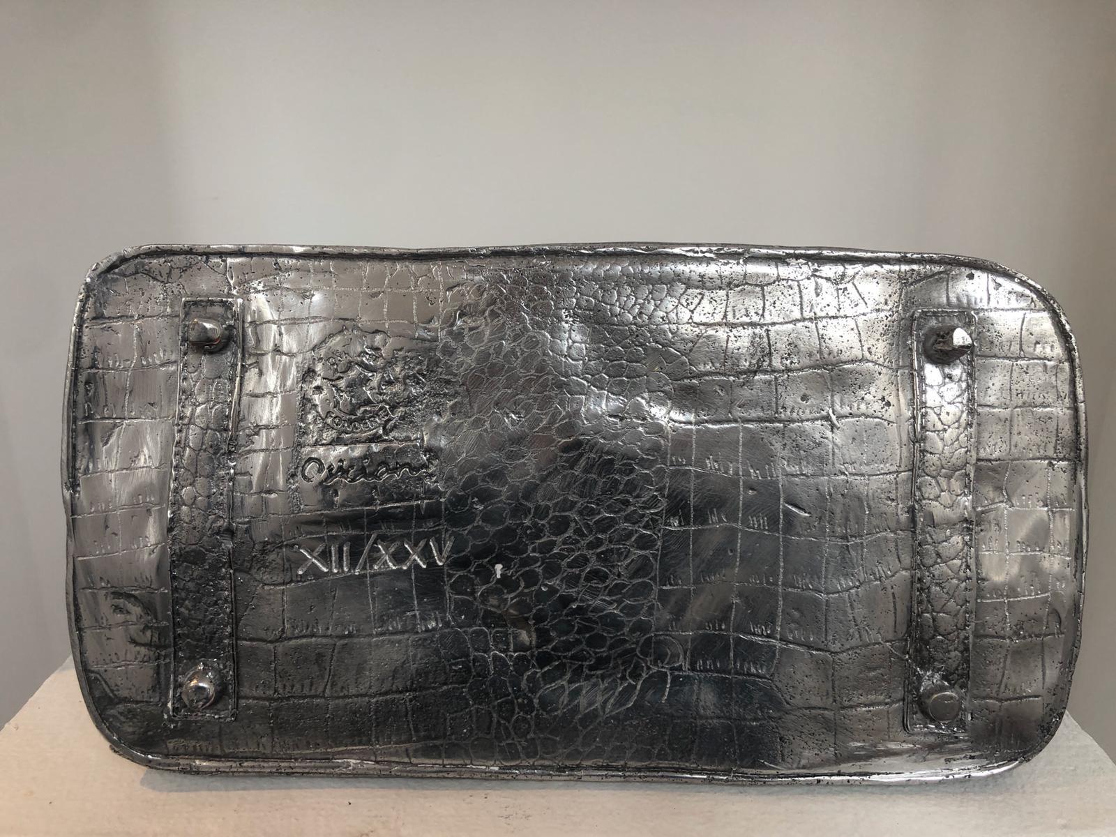 Bag Birkin for Ever Sculpture Aluminium Limited Edition  2