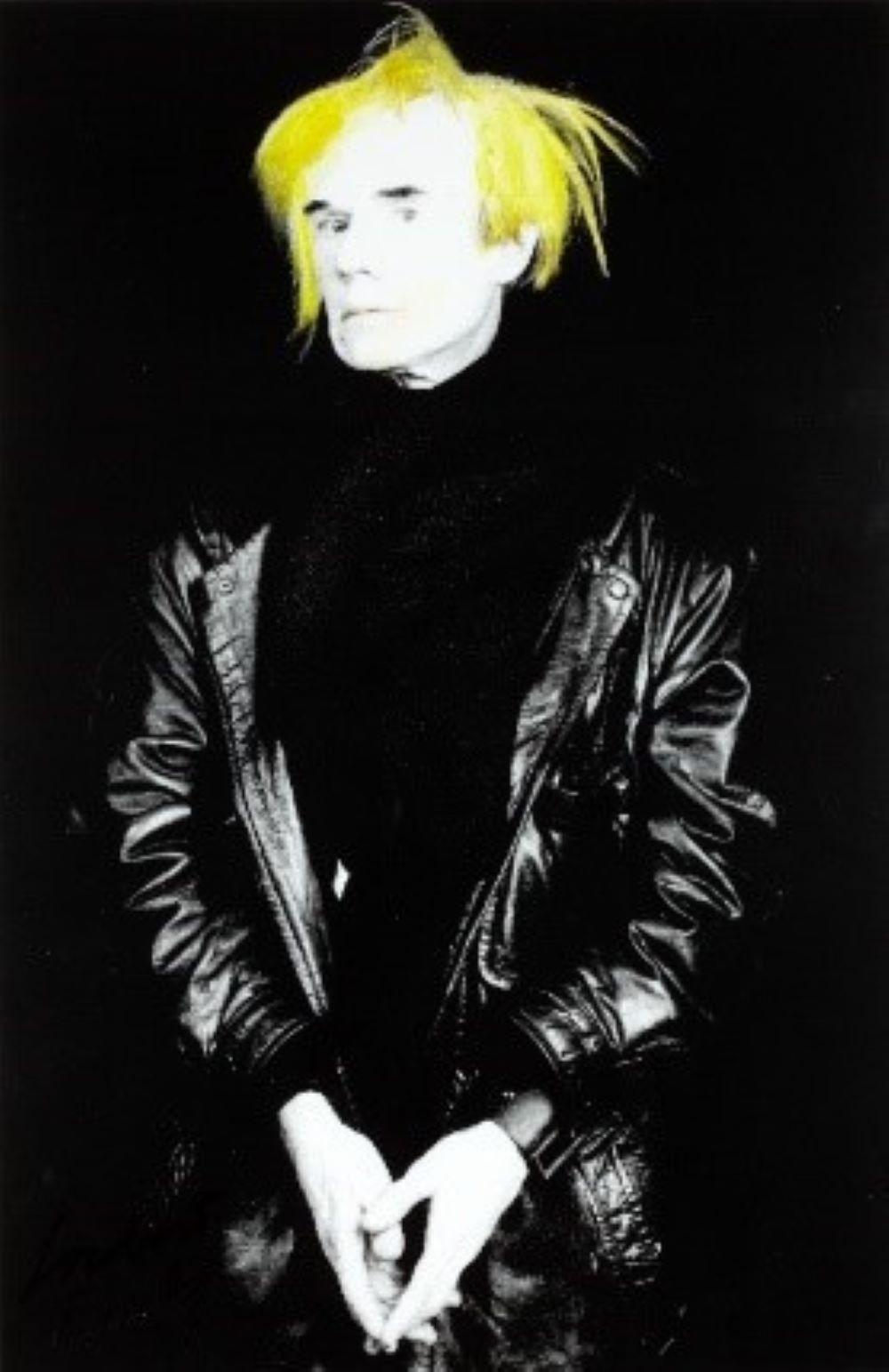 Horacio Rodolfo de Sosa Cordero Portrait Photograph - Andy Warhol New York original photography signed circa 1980