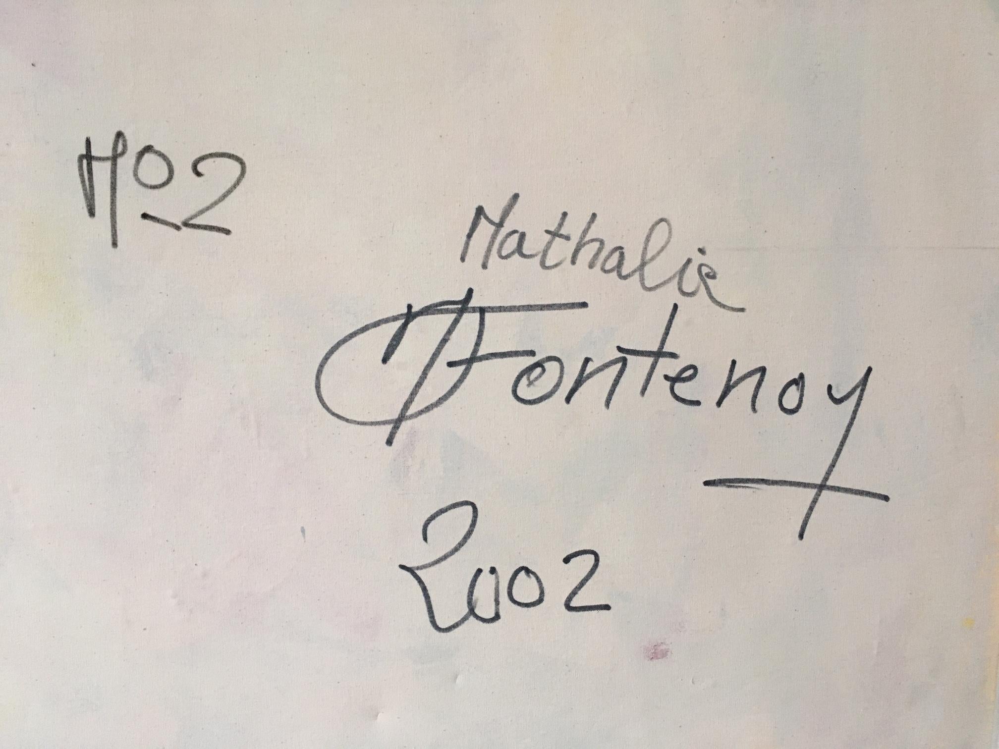 Nathalie Fontenoy Artista francesa, Bord à Bord nº 2 con Rothko y Delaunay en venta 6