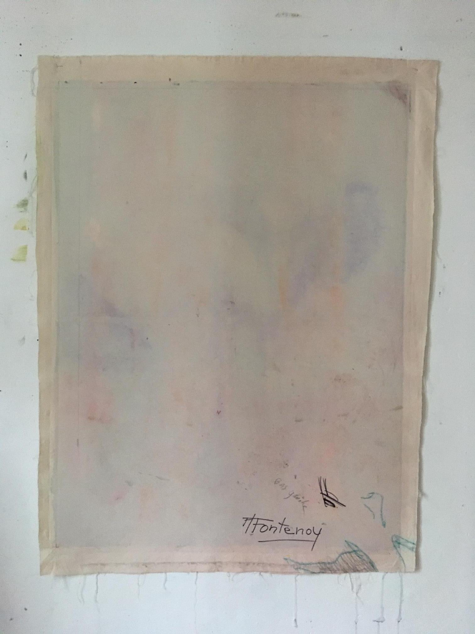 Nathalie Fontenoy Artista francesa Pintura sobre lienzo 