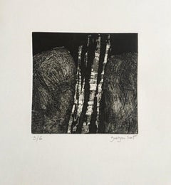 Limited Edition 2005 Marielle Guégan French Artist Gravure/Engraving