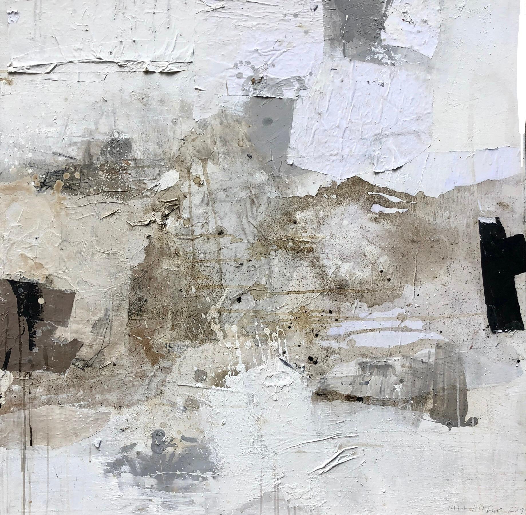 Ines Hildur Pintora German artist " Serie White" Técnica mixta sobre lienzo - Mixed Media Art de Hildur Ines