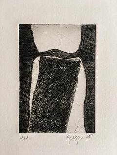 Marielle Guégan French Artist Unique 1/1 Gravure/Engraving 2005