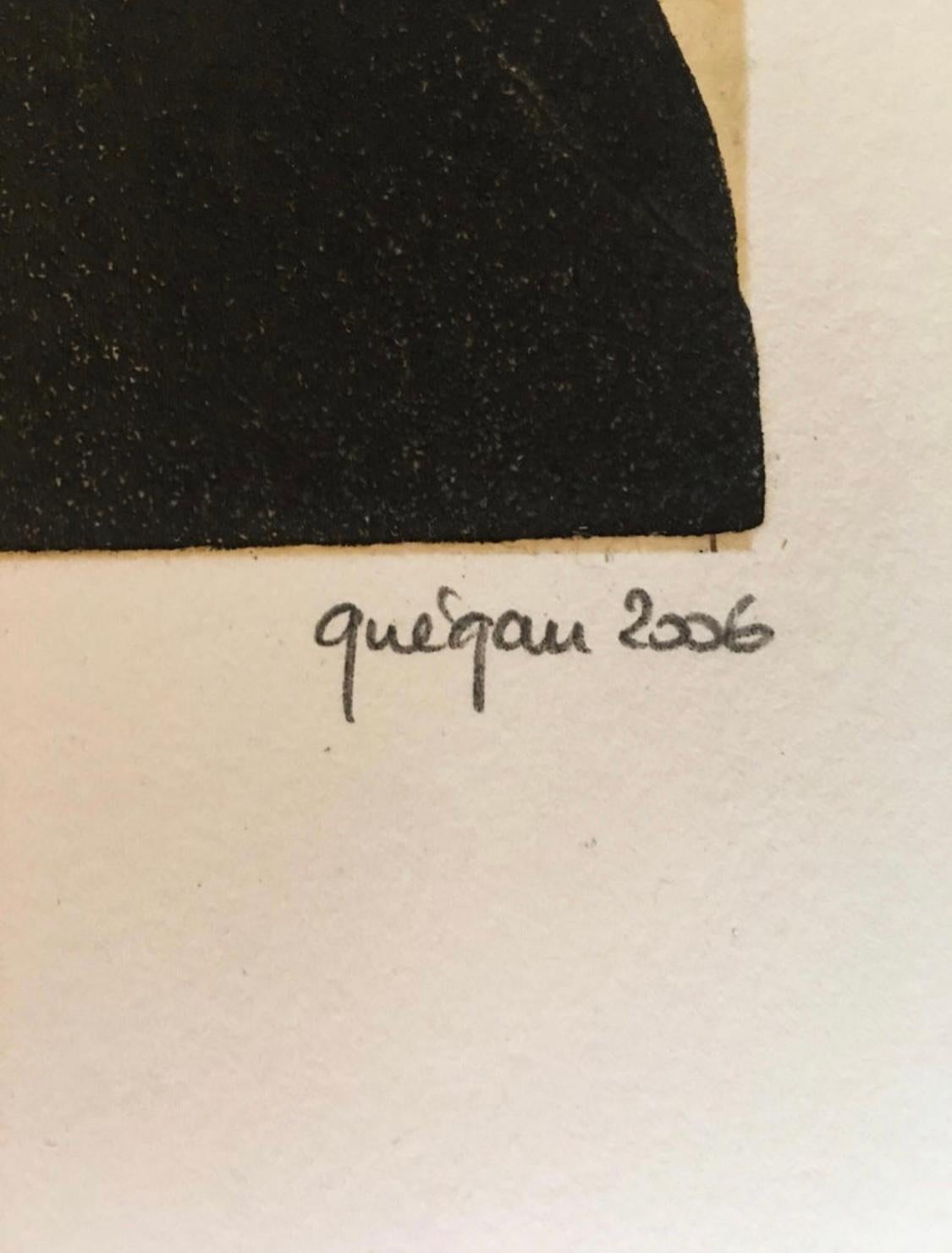 Marielle Guégan French Artist Limited Edition Gravure/Engraving 2006 3