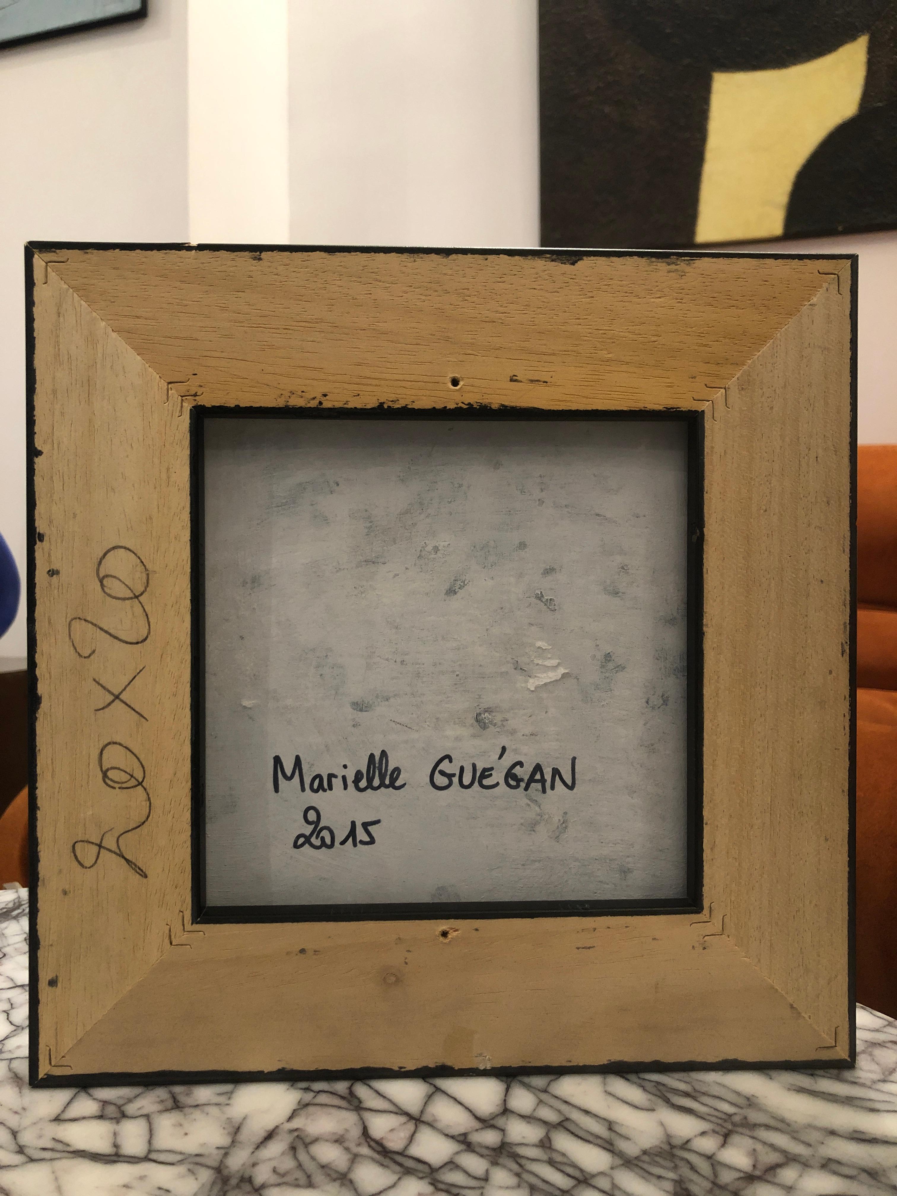 Marielle Guégan French Artist Painter  - Minimalist 2015 For Sale 2