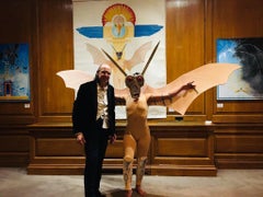 Wings of Fascism - Huile sur toile - Peinture contemporaine