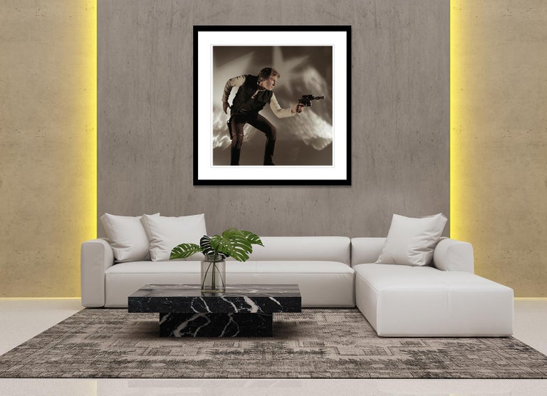 Han Solo 02 - Star Wars: Return of the Jedi (Limited Edition of 25) - Black Color Photograph by Brian Griffin
