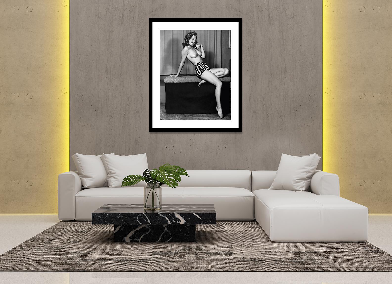 The Nude Marilyn Monroe - Playboy Legacy Collection - Signed by Hugh Hefner - Contemporary Photograph by Earl Moran 