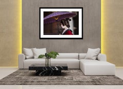 Geisha in the Rain (B) - Limited Editions of 15