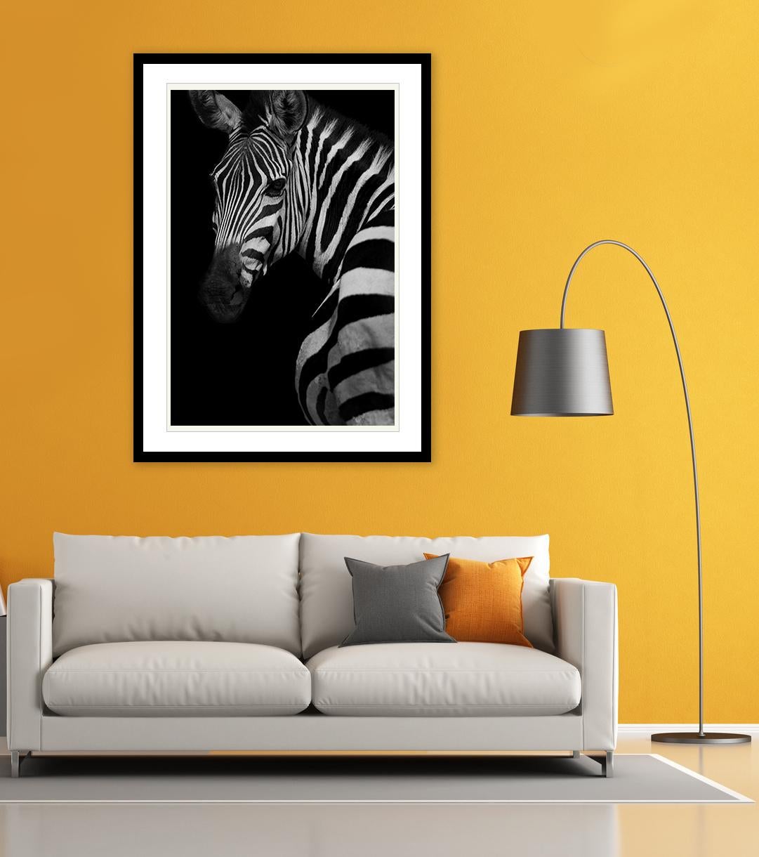 Profil eines Zebras (limitierte Auflage von 5), 40 