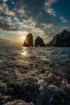 Faraglioni Sunset Rock (édition limitée à 25 exemplaires), 24"x36" - Photographie océanique