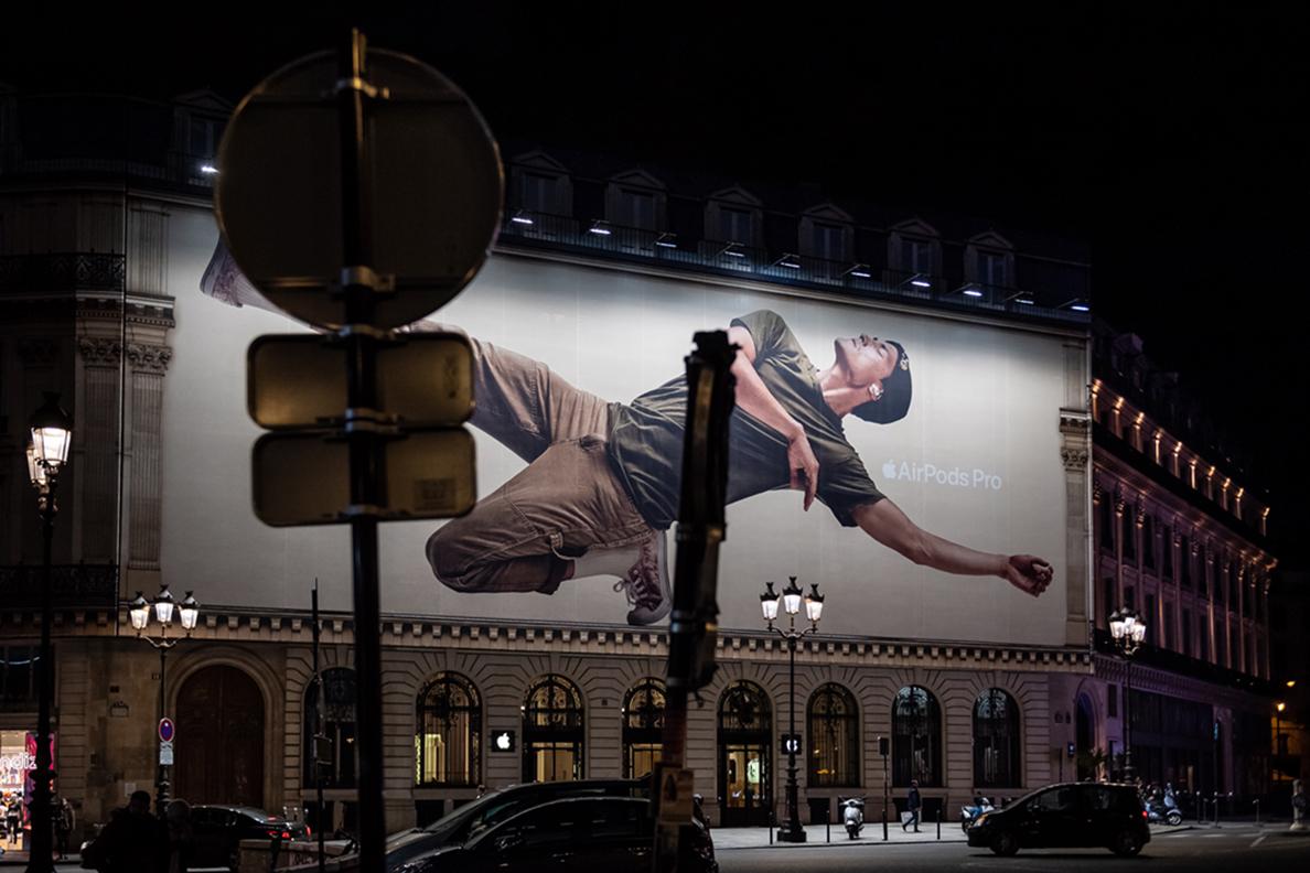 airpods billboard