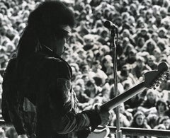 Vintage Jimi Hendrix live in concert