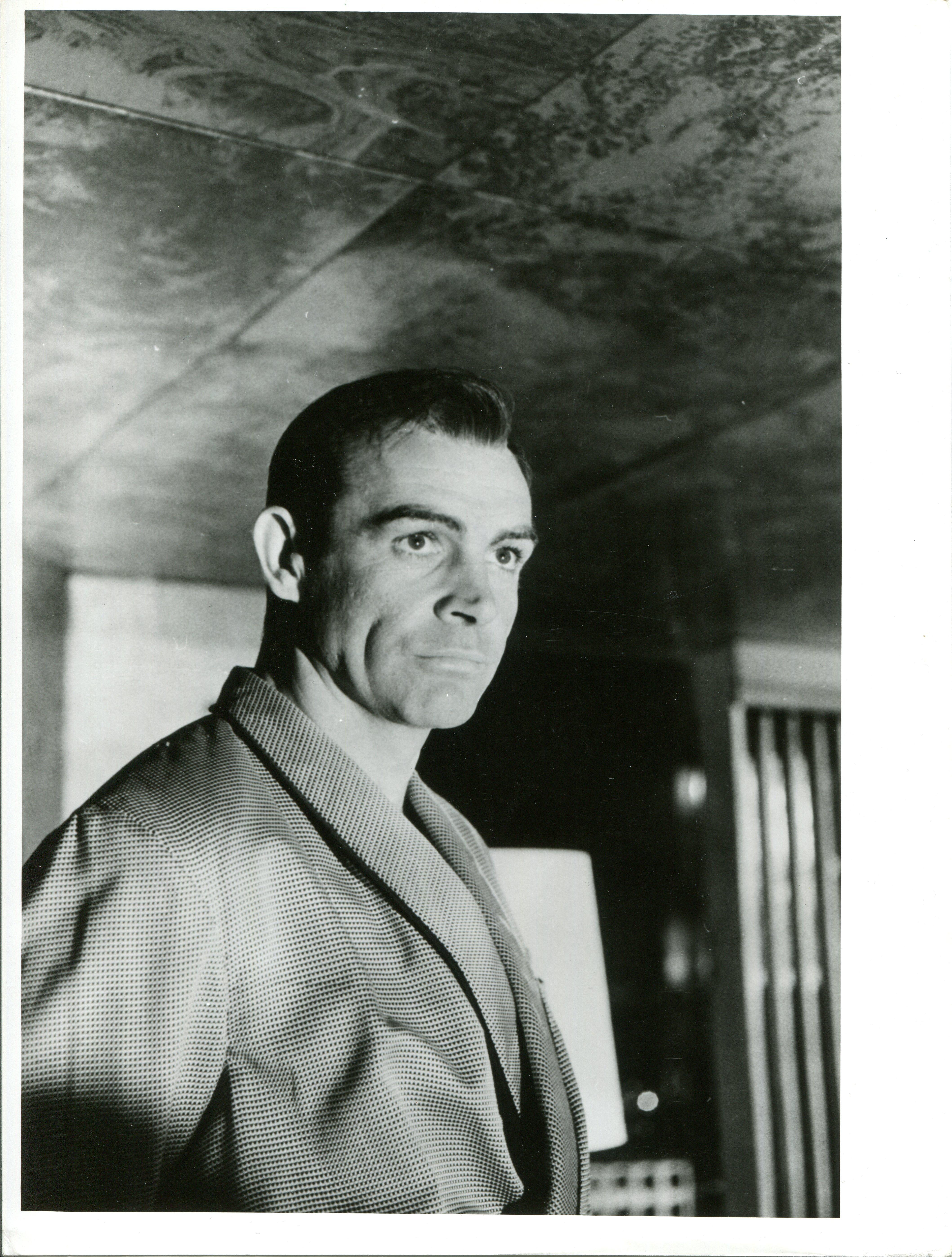 Henri Elwing  Black and White Photograph - Sean Connery as James Bond in "Nr. No"