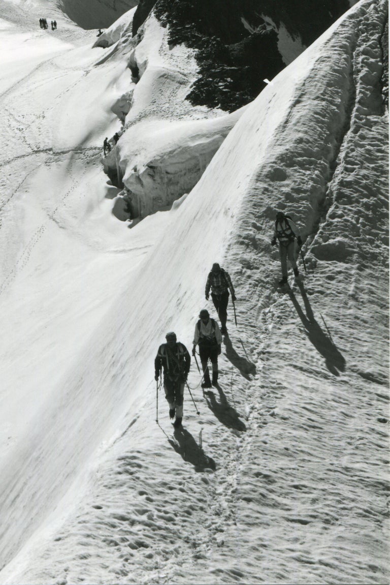 Wolfgang Rauschel - Mountaineers, Allalinhorn, Wallis, Switzerland For ...