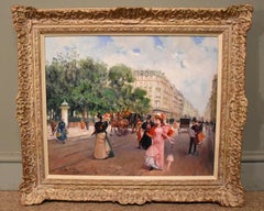 "A Stroll Down The Boulevard Paris" by Juan Soler