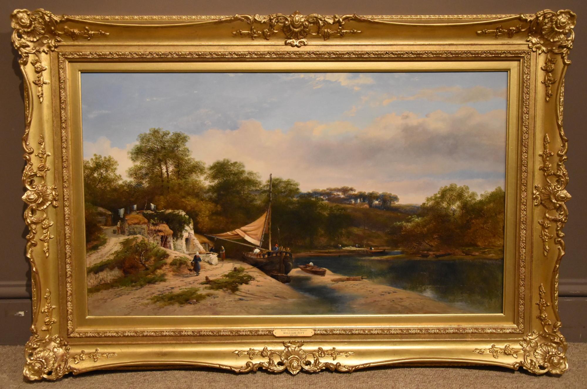 „Near Tamerton Devon“ von William Pitt im Angebot 1