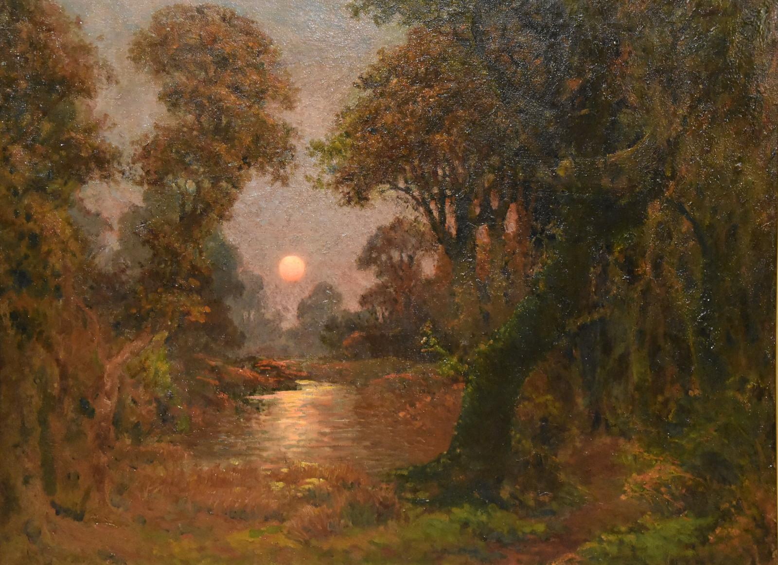 Ölgemälde von Garstin Cox „Ein Sommermondlicht“