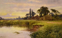 Oil Painting by Harry Pennell “The End of the Day”