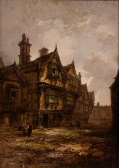Oil Painting by Henry Foley “The Old House” 
