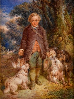 Oil Painting by Paul Jones “The Young Gamekeeper”
