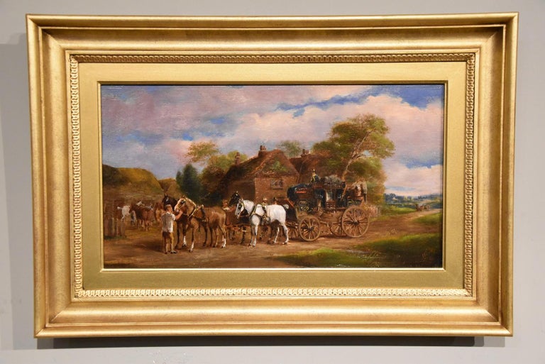 Herbert St John Jones Oil Painting Pair by Herbert St John Jones