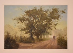 Oil Painting by Roy Perry "A Dorset Lane"