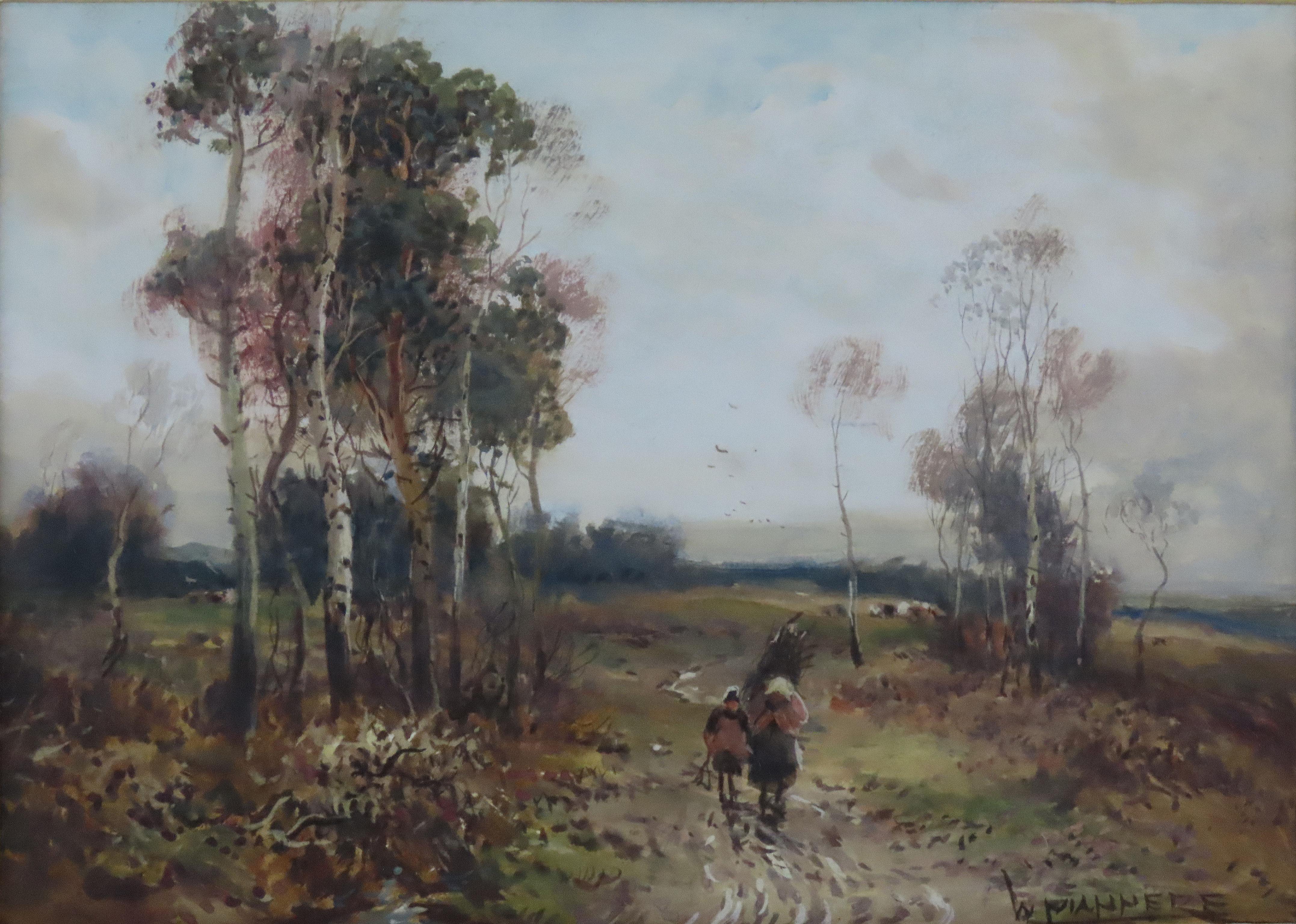 A Pair of Original Watercolours, William Manners R.B.A. 