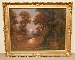 Ölgemälde von Garstin Cox „Ein Sommermondlicht“