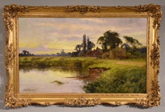 Oil Painting by Harry Pennell “The End of the Day”