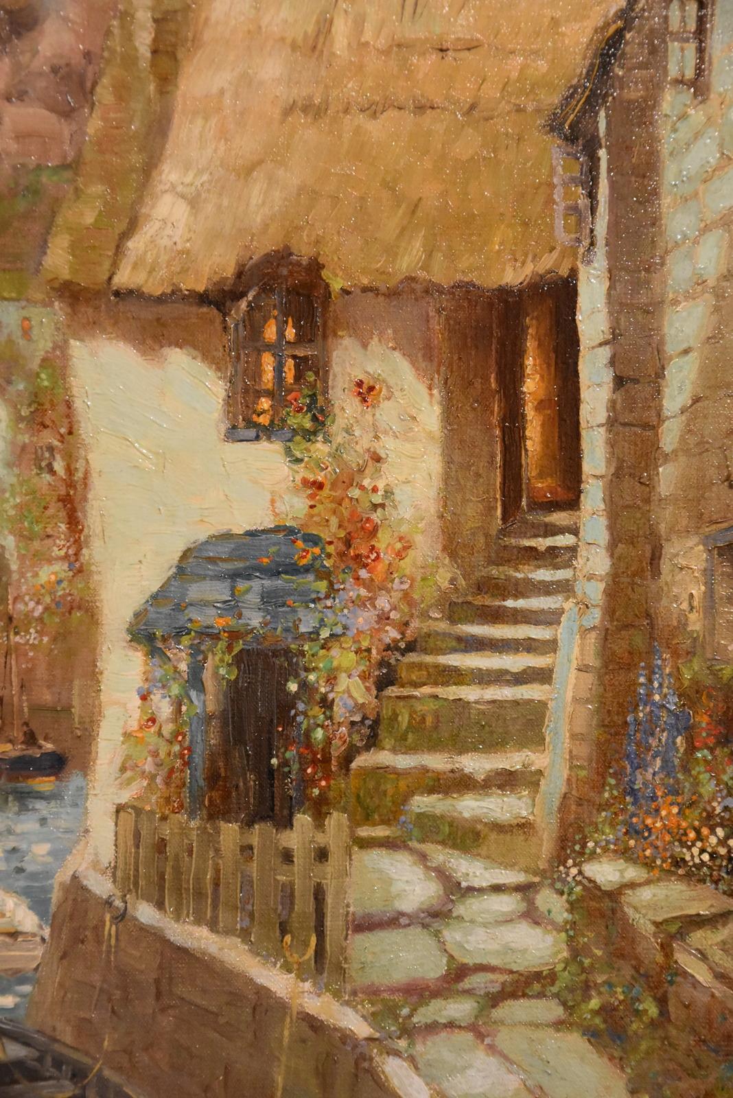 Pintura al óleo de Godwin Bennett 