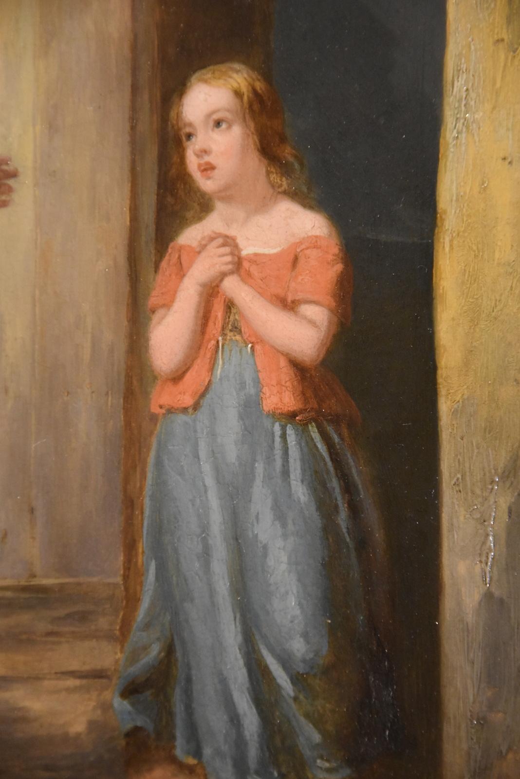 Ölgemälde von Robert Farrier „Pheobe der Millers-Mädchen“ im Angebot 2