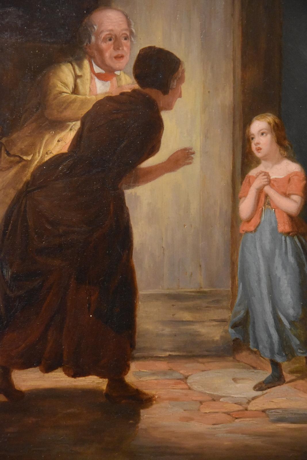 Ölgemälde von Robert Farrier „Pheobe der Millers-Mädchen“ im Angebot 1