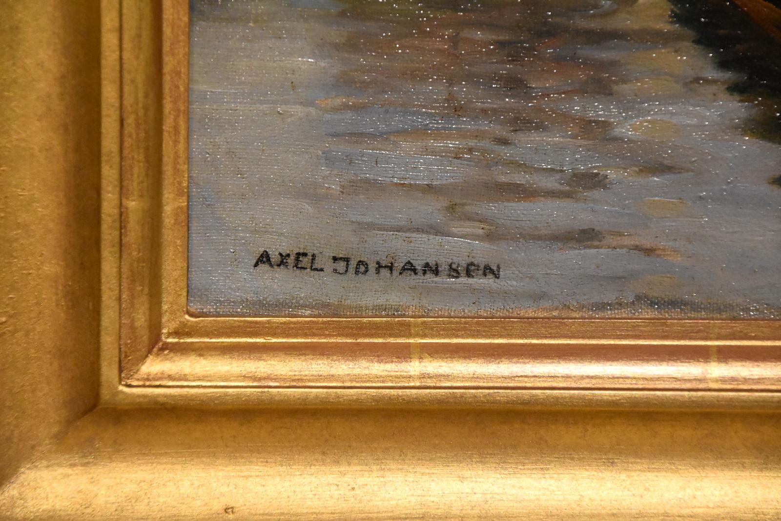 Oil Painting by Axel Johansen 