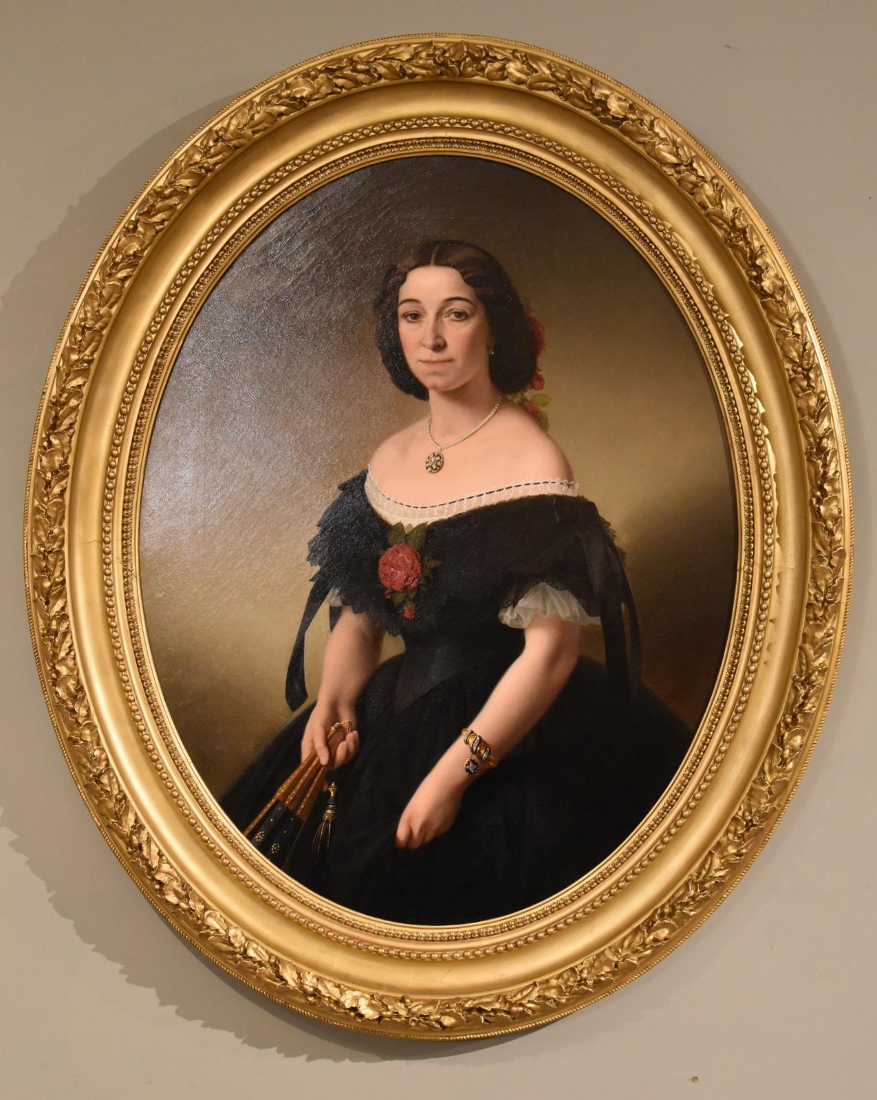 Pareja de óleos de Louis Ammy Blanc 