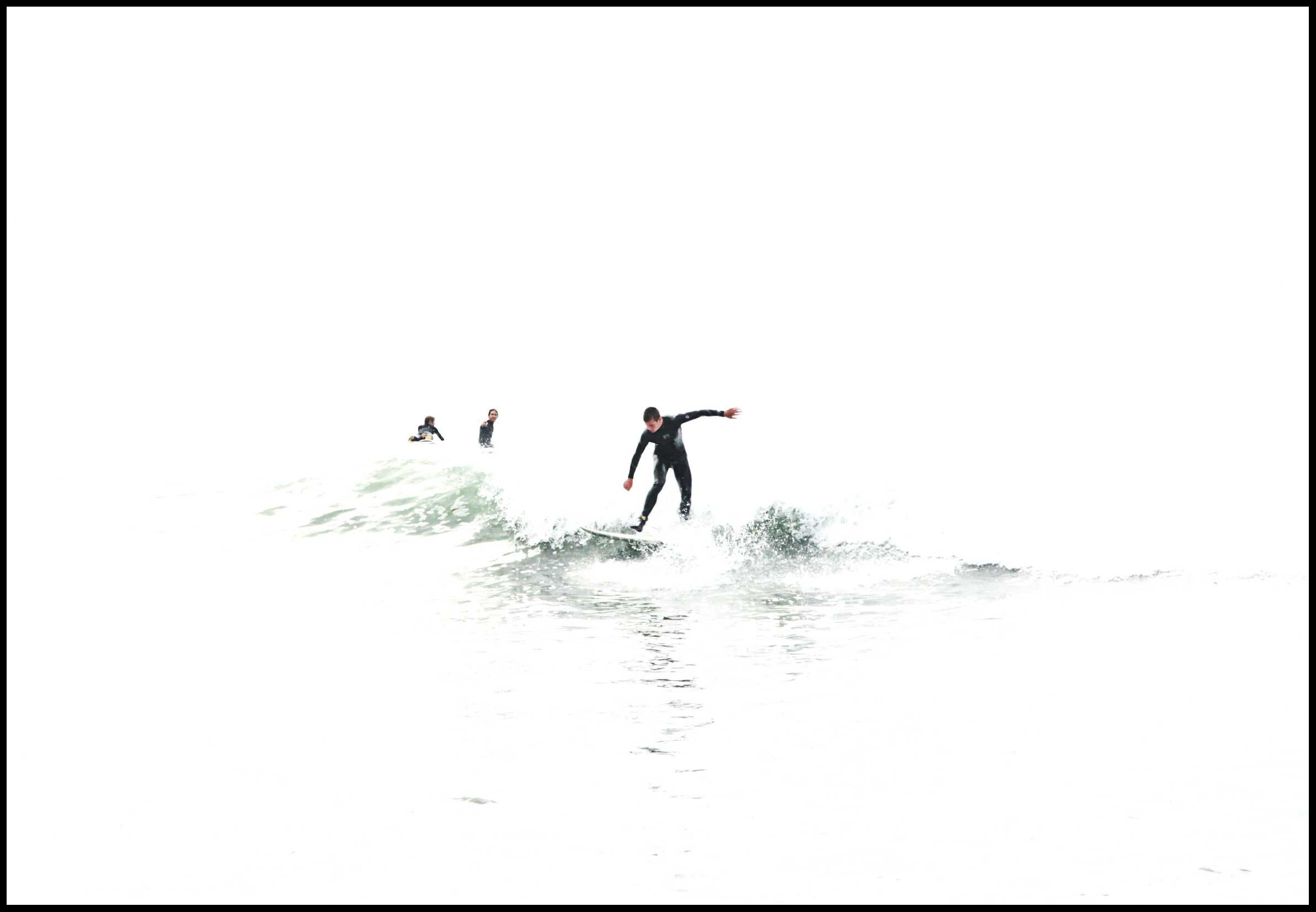 Gil Kofman Color Photograph - XIV, Surfer Series