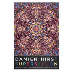 DAMIEN HIRST Superstition Print 2007 Gagosian Butterfly Exposition