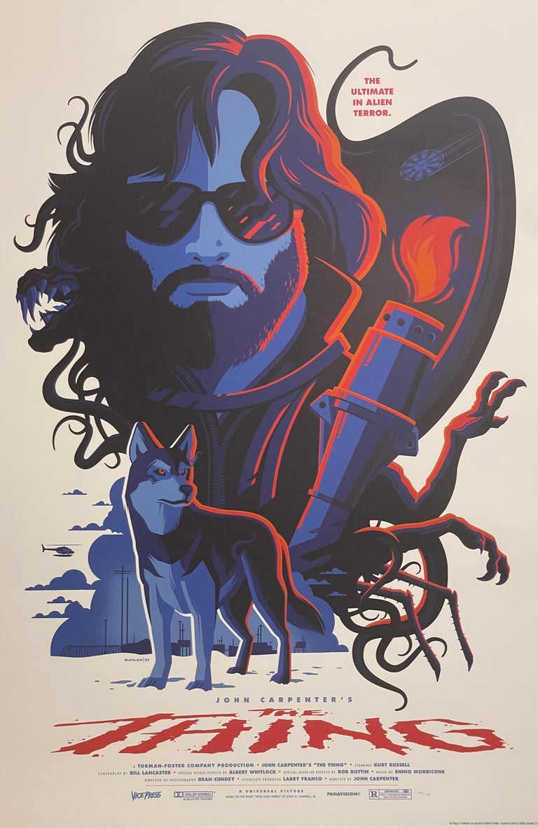 🎬 LOGOTIPO/SIGNO 3D MULTICOLOR - La Cosa de John Carpenter (Dos  Variaciones)・Archivo STL para Impresión 3D・Cults, image size:768x1182