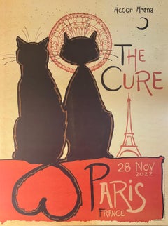 Arian Buhler „The Cure“ Tour Print Paris Love Zeitgenössische Konzertkunst 