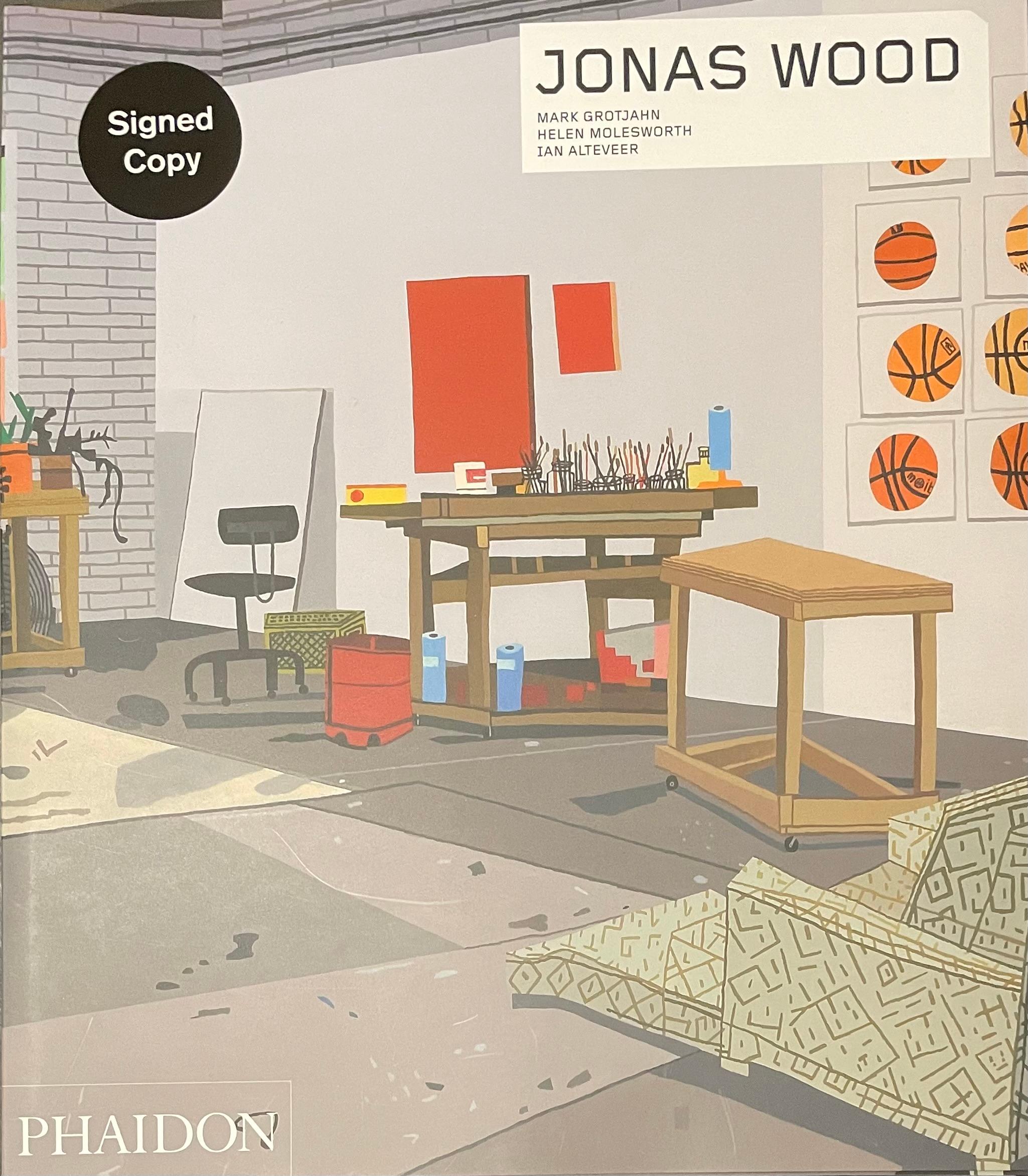 Basketballs, ceramics, and lush plants fill Jonas Wood’s paintings, drawings, and prints, which mostly comprise intricate still lifes and interior domestic scenes. Throughout his compositions, the artist draws from art history, memory, and the