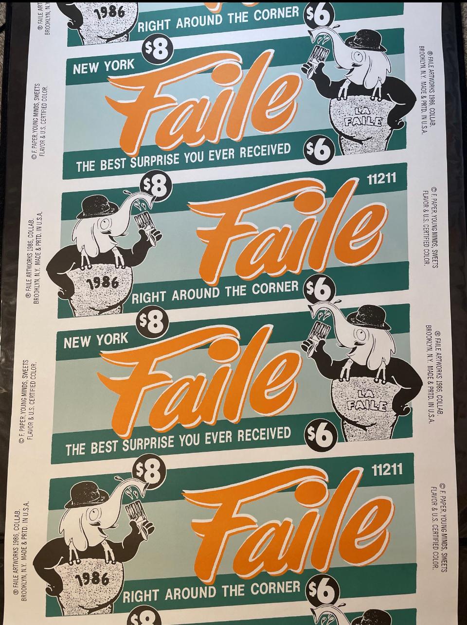 POST NO BILLS launches with a unique ten-year retrospective from the
acclaimed Brooklyn-based artist collaborative− FAILE.

Recognized for their bold graphic imagery gracing street, museum and
gallery walls worldwide, FAILE− the multimedia artist
