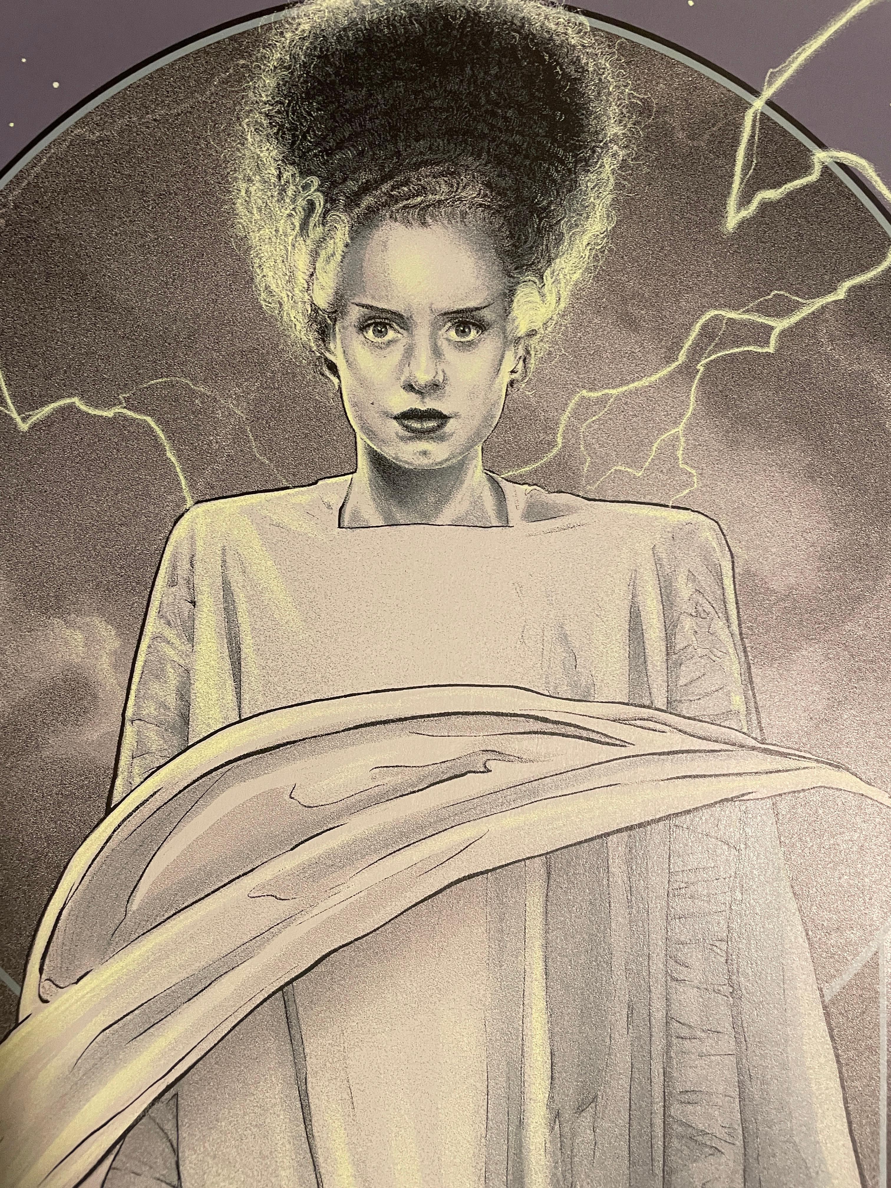 Vance Kelly Bride Of Frankenstein Glow In The Dark Variant For Sale 5