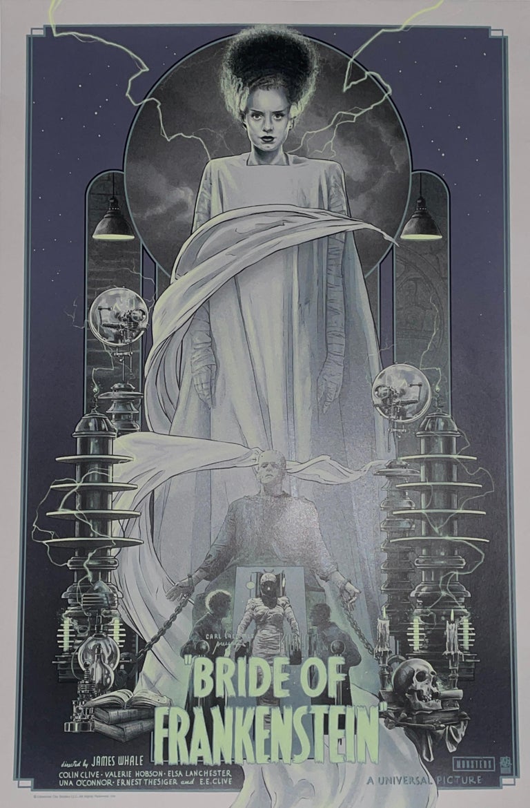 Vance Kelly - Vance Kelly Bride Of Frankenstein Glow In The Dark ...