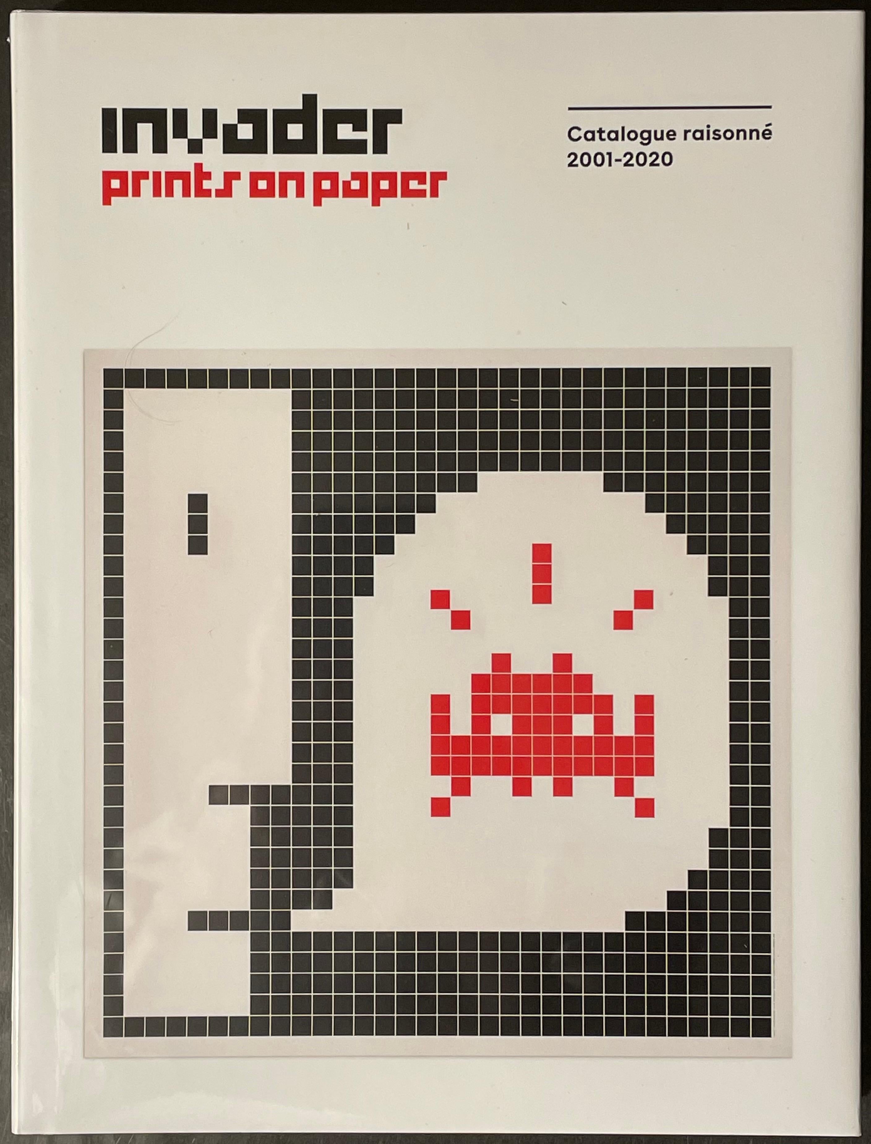 Space Invader Drucke auf Papier, Kunstbuchdrucke 2001 - 2020, limitierte Auflage im Angebot 7
